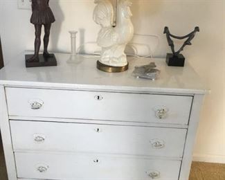 Antique dresser -painted
