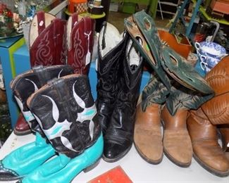 vintage Western Boots...mens and ladies