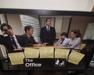 "The Office" framed poster