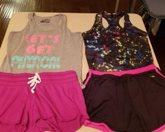 ladies work out clothing