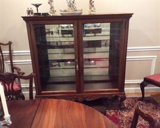 Ball and Claw Large curio Antique ! 600.00