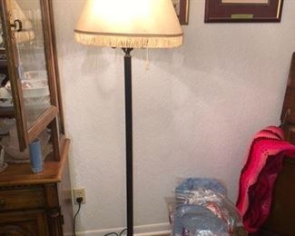 Restored antique floor lamp 