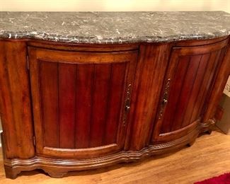 $500 marble topped buffet