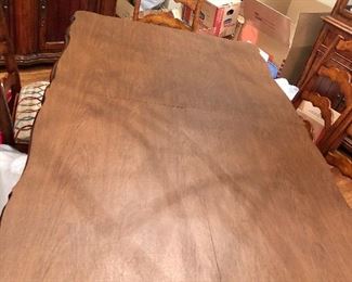 $850
Includes table, 2 leaves, thick table pads, 6 chairs 