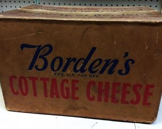 Vintage Borden's Cottage Cheese Box