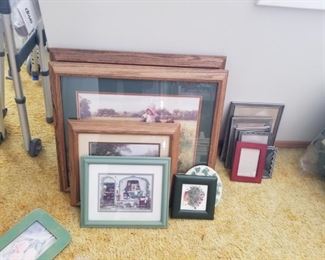 FRAMES AND ART