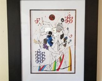 MARCUS GLENN FRAMED ART