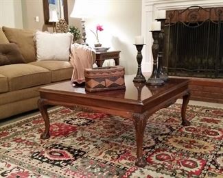 This lovely cherry coffee table is by Lane