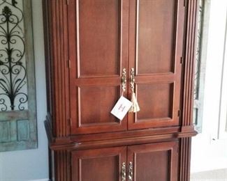 Cherry armoire by Hooker