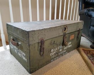 Military foot locker