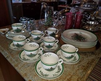 Spode 'Christmas Tree' china