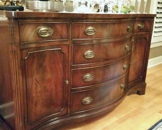 A close up look at the buffet