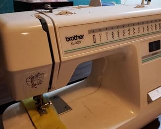 Detail of Brother XL-3022 sewing machine