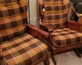 Vintage rocker and chair