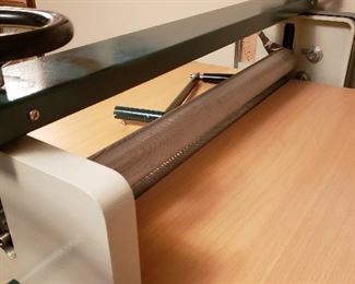 Detail of clay press