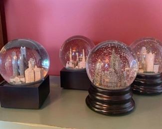 Saks Fifth Avenue snow globes