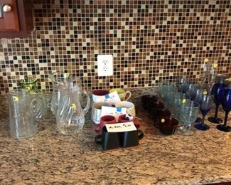 Kitchen glassware