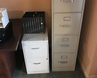 File cabinets 