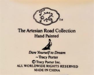 30. Tracy Porter Decorative Peacock Bowl (16" x 9")