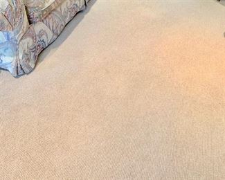 50. Sisal Rug w/ Espresso Border (9'10" x 20')