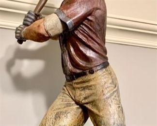 77. Baseball Sculpture (27")