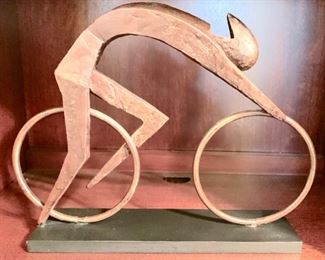 76. Bike Sculpture (14")