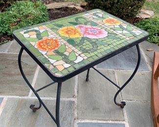 Mosaic End Table