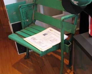 Comiskey Park bleacher seat