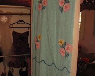 Vintage chenille bedspread