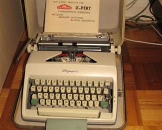 Vintage portable typewriter