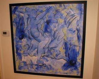 Oil on board by MacKey