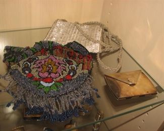 Vintage beaded purses