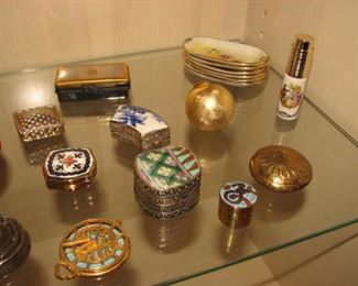 Vintage pill boxes