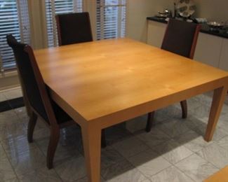 Maple dining table