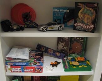 Games, toys