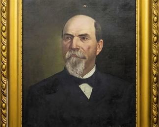 Important Nashville TN Civil War Portrait of Dr. Horace W. King, by Helene DeLaunay, 1886