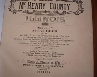 McHenry County Atlas including Plat Book 