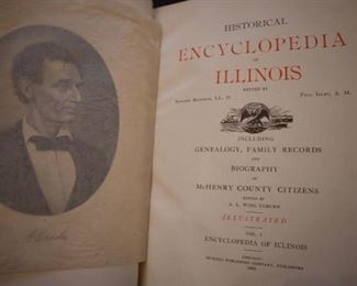 Encyclopedia of Illinois including Genealogy, Family Records and Biography
