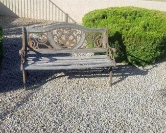 Old Park Style Bench