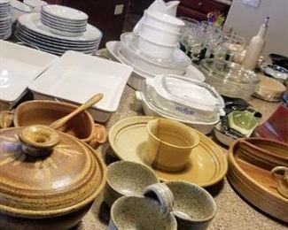 Signed Stearns Pottery and more