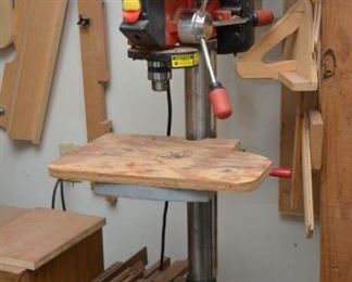 Tradesman 12" 12 speed bench drill press and numerous accessories