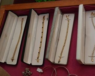 gold over sterling bracelets
