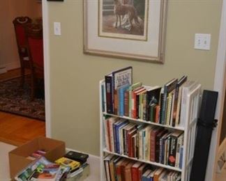 books, VHS tapes