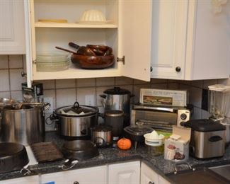 Toaster oven and fryer still available.