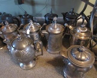 Victorian water and coffee pots
