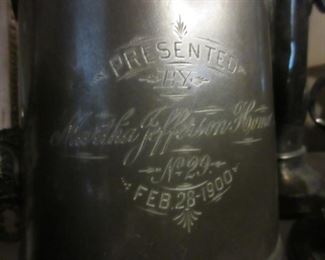 1900 Victorian water pot