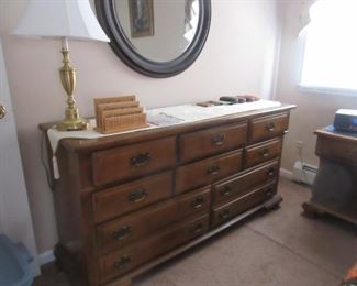 Dresser, part of twin bedroom set