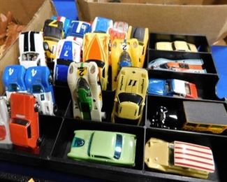 Vintage HO scale slot cars