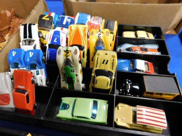 Vintage HO scale slot cars