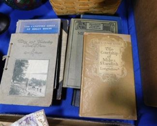 Antique poem books